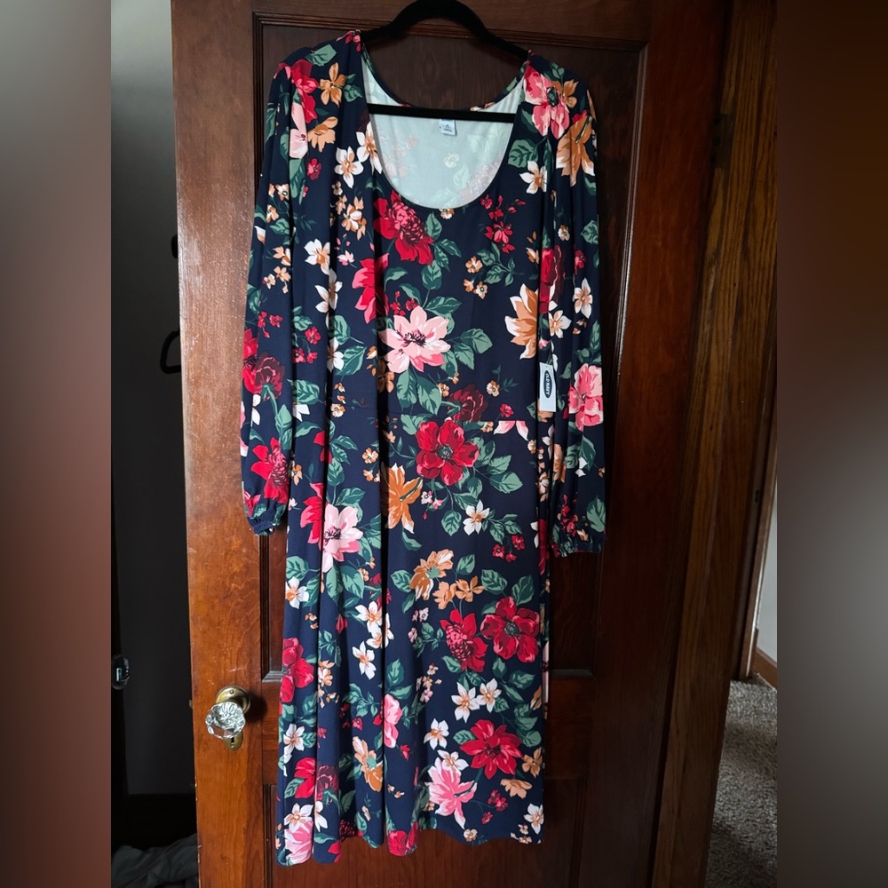 NWT Old Navy Floral Print Dress 3x